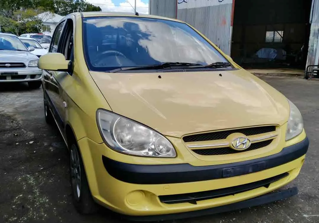 2006 Hyundai Getz Yellow