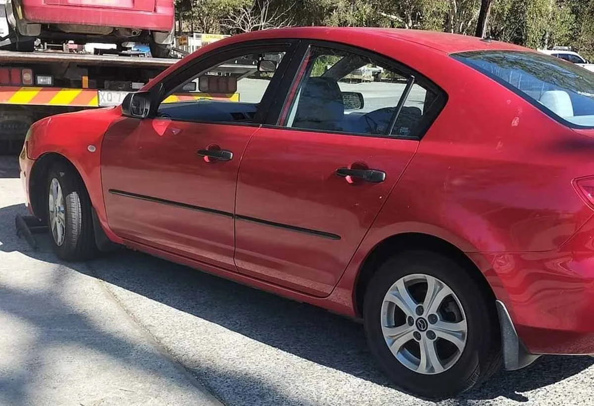 2008 Mazda 3 Red
